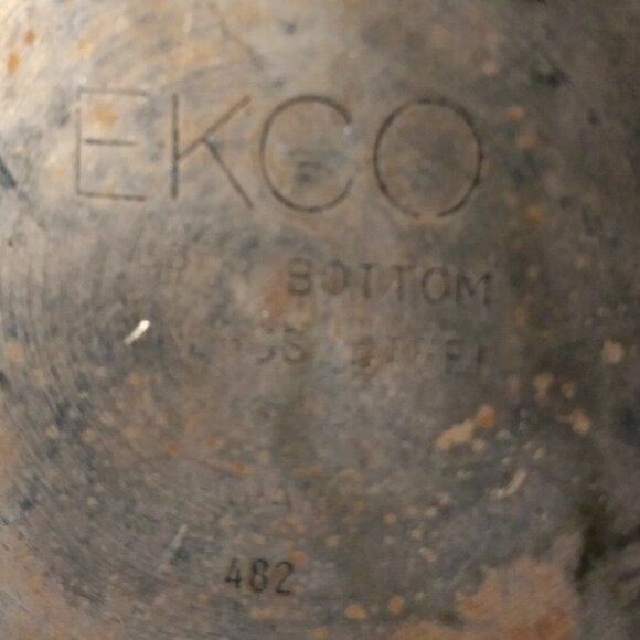 VTG EKCO 1 Qt Sauce Pan Steel w/Copper bottom - Picture 7 of 9